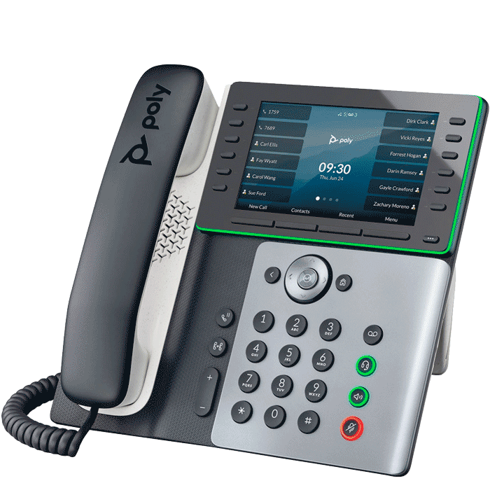 Poly desk phones